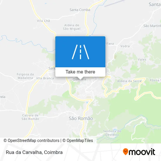 Rua da Carvalha map