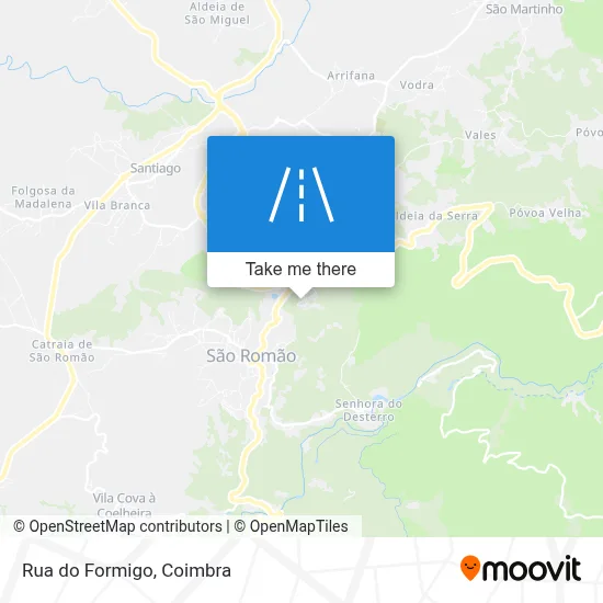 Rua do Formigo map