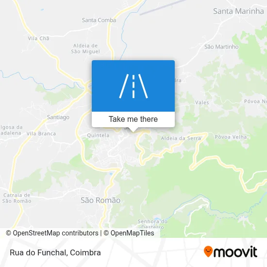 Rua do Funchal map