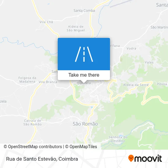 Rua de Santo Estevão map