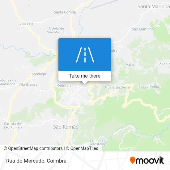 Rua do Mercado map