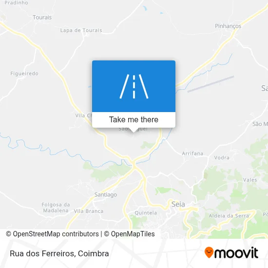 Rua dos Ferreiros map