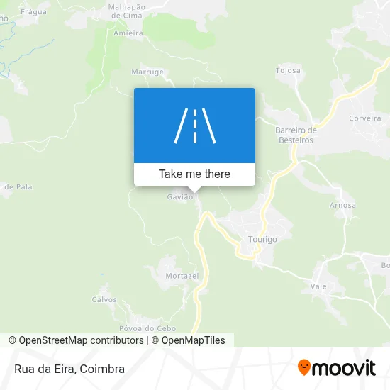 Rua da Eira map