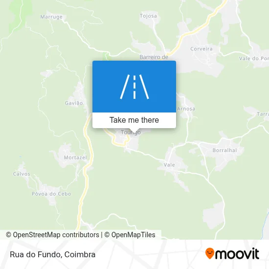 Rua do Fundo map