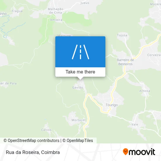 Rua da Roseira map