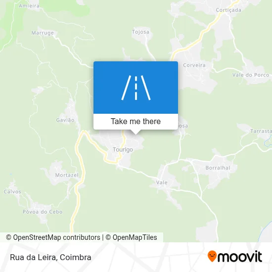 Rua da Leira map