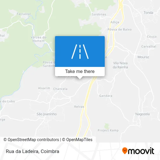 Rua da Ladeira map