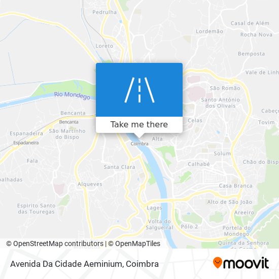 Avenida Da Cidade Aeminium map
