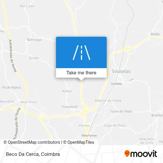Beco Da Cerca map