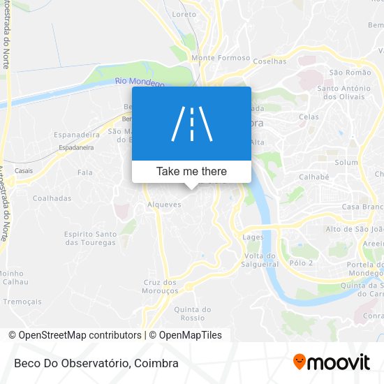Beco Do Observatório map
