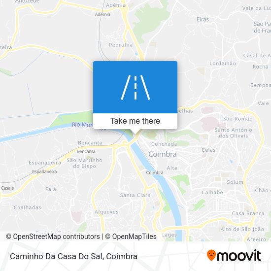 Caminho Da Casa Do Sal map