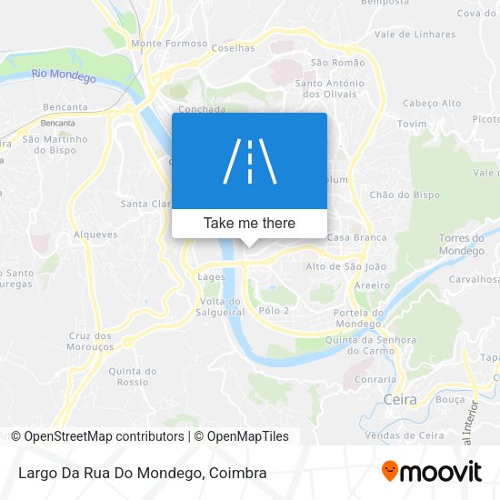 Largo Da Rua Do Mondego map