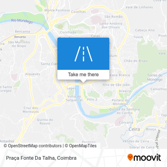 Praça Fonte Da Talha map