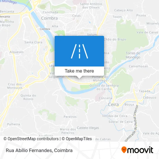 Rua Abílio Fernandes map