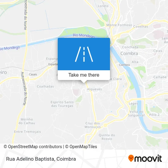 Rua Adelino Baptista map