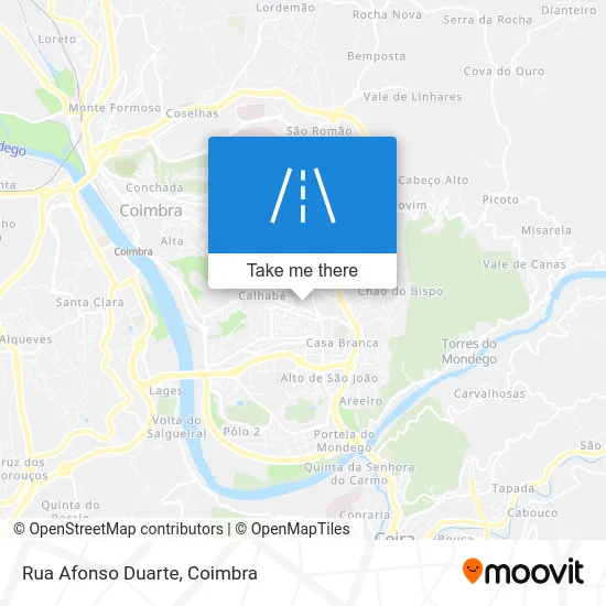 Rua Afonso Duarte map