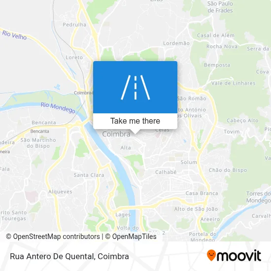 Rua Antero De Quental map