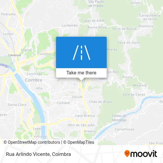 Rua Arlindo Vicente map
