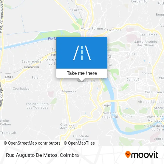 Rua Augusto De Matos map