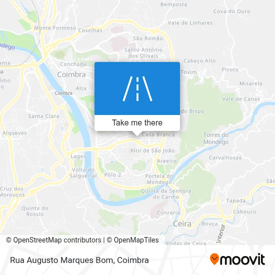 Rua Augusto Marques Bom map