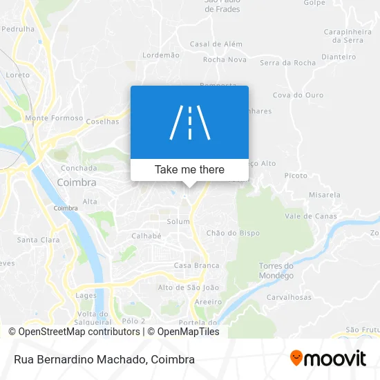 Rua Bernardino Machado map