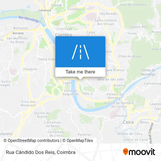 Rua Cândido Dos Reis map