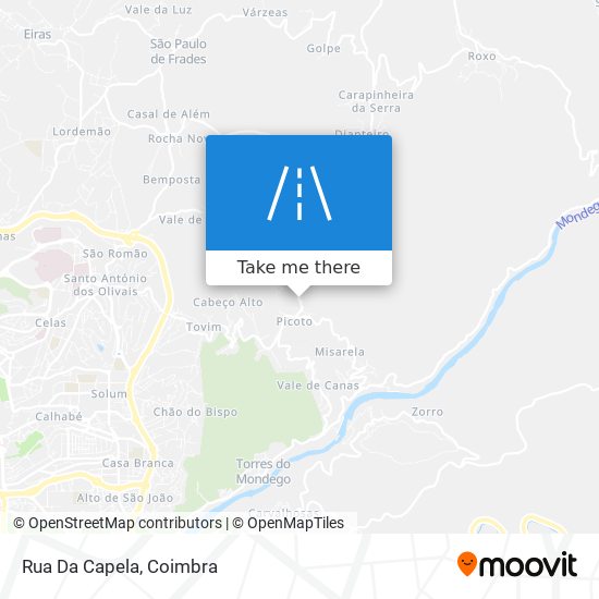 Rua Da Capela map