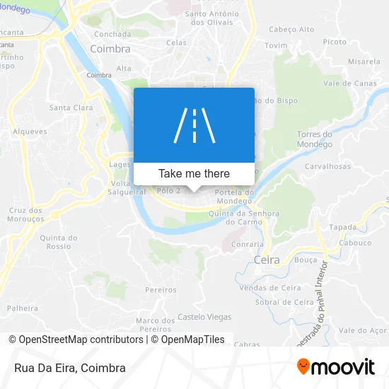 Rua Da Eira map