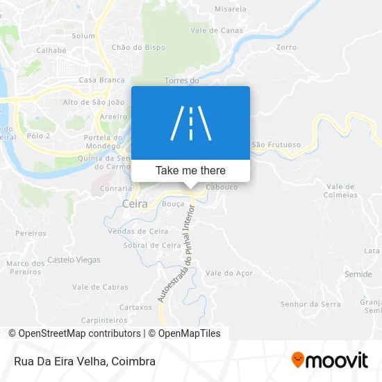 Rua Da Eira Velha map