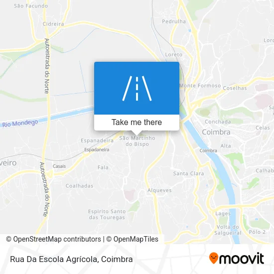 Rua Da Escola Agrícola map