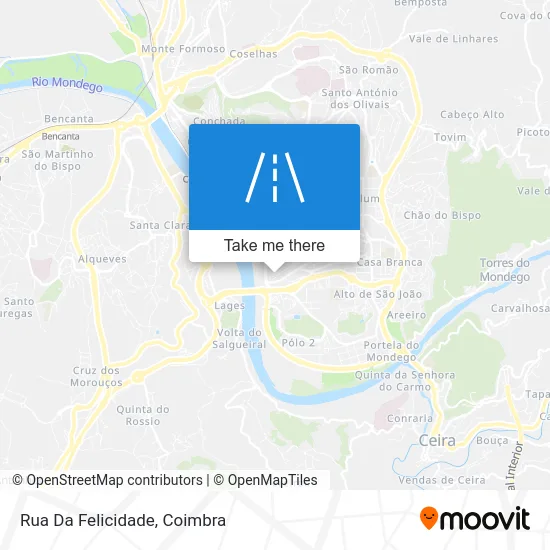 Rua Da Felicidade map