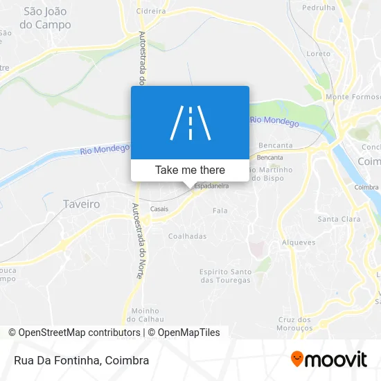 Rua Da Fontinha map