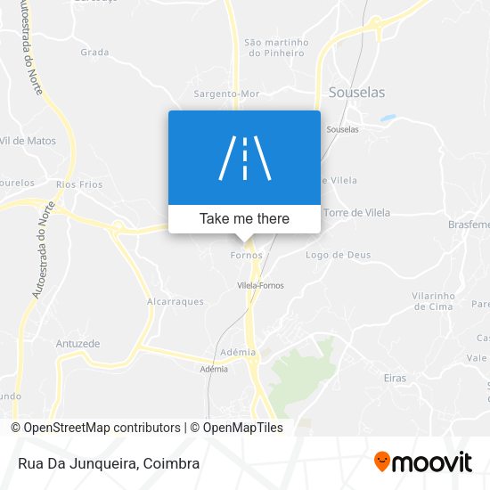 Rua Da Junqueira mapa