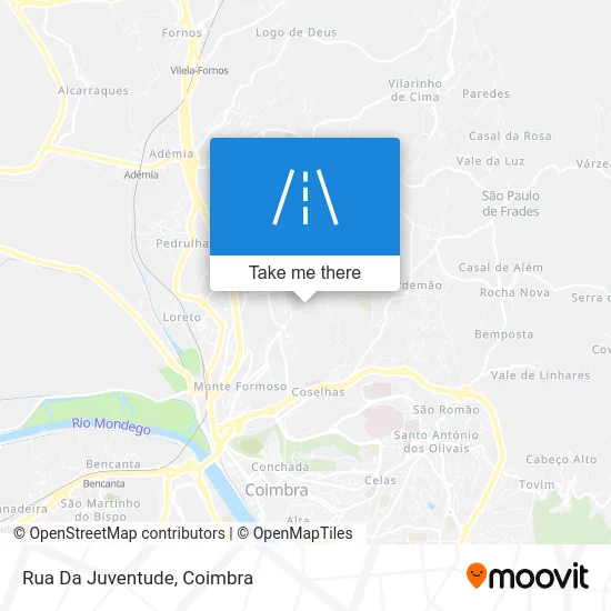 Rua Da Juventude map