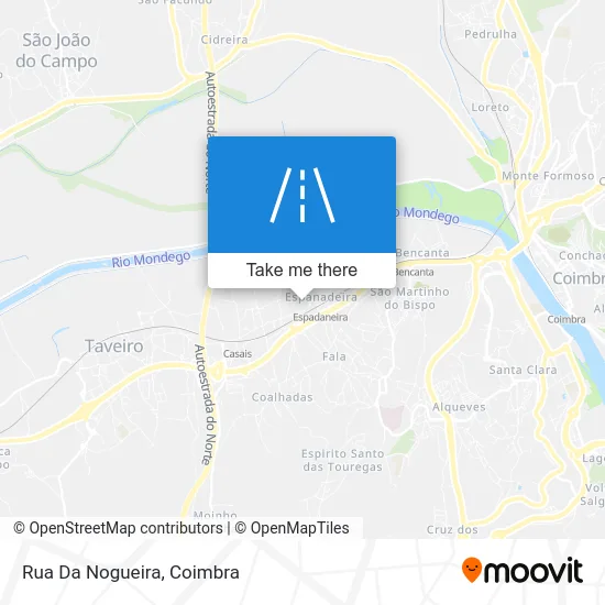 Rua Da Nogueira map