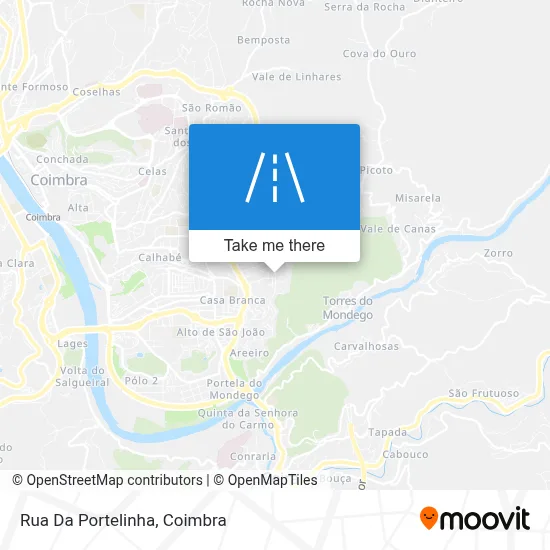 Rua Da Portelinha map