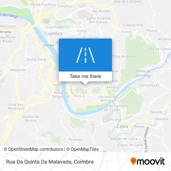 Rua Da Quinta Da Malavada map
