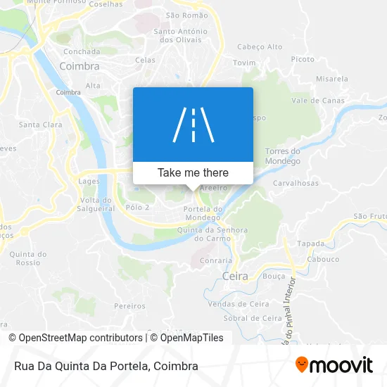 Rua Da Quinta Da Portela map