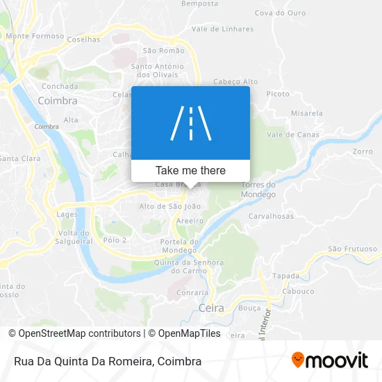 Rua Da Quinta Da Romeira map