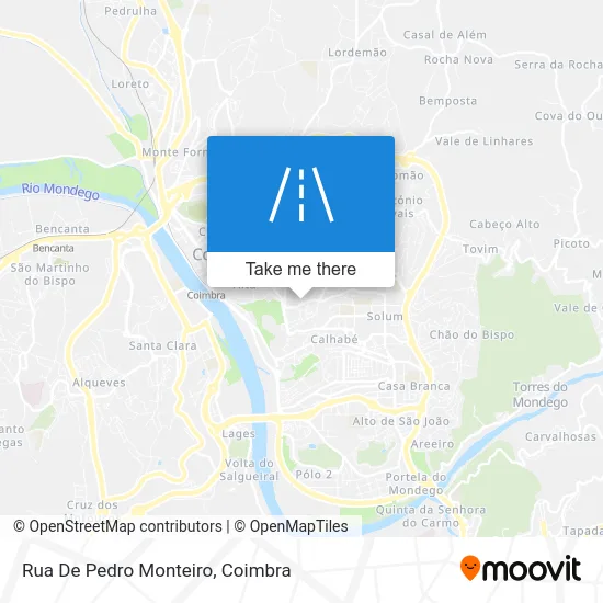 Rua De Pedro Monteiro map