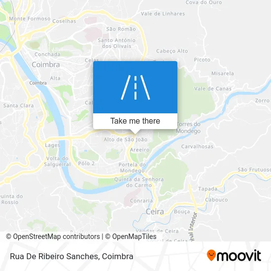 Rua De Ribeiro Sanches map