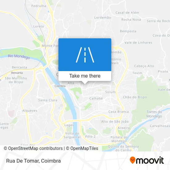 Rua De Tomar map