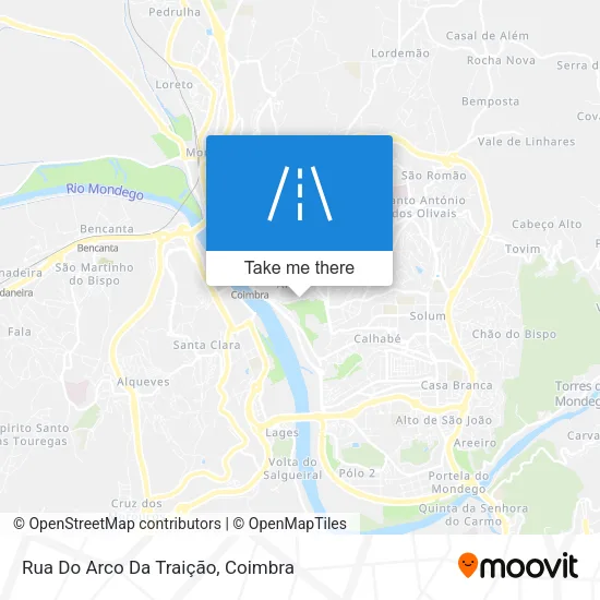 Rua Do Arco Da Traição map