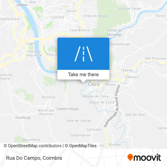 Rua Do Campo map