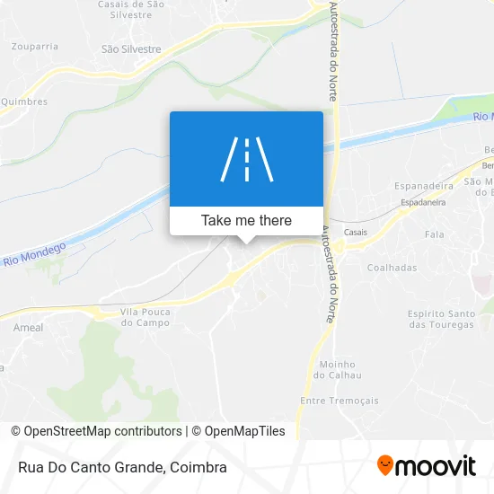 Rua Do Canto Grande map