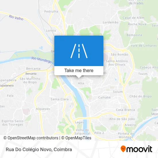 Rua Do Colégio Novo map