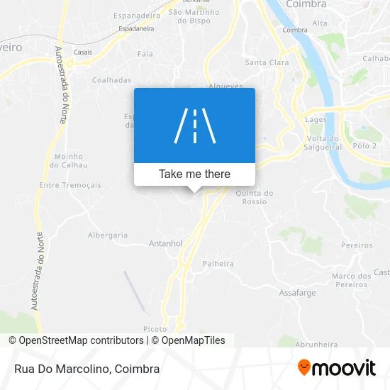 Rua Do Marcolino map