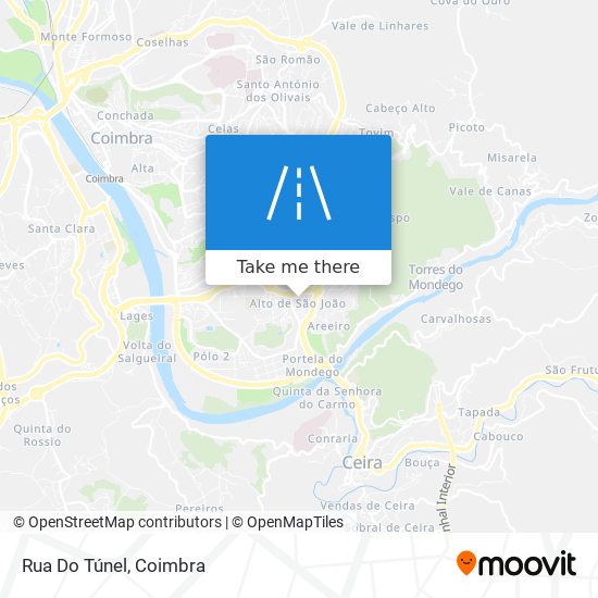 Rua Do Túnel map
