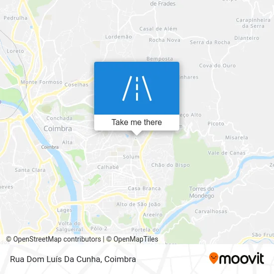 Rua Dom Luís Da Cunha map