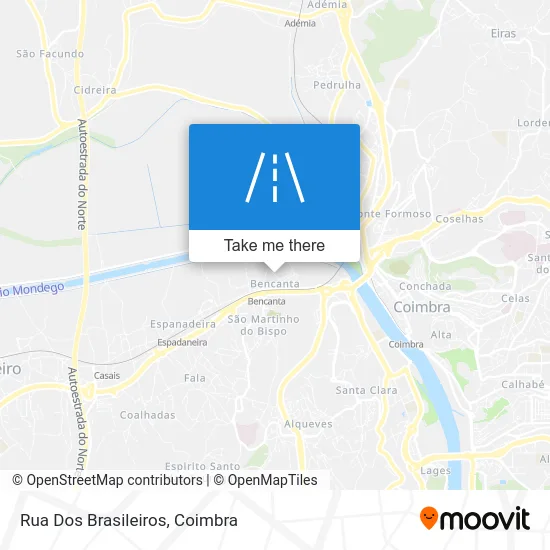 Rua Dos Brasileiros map
